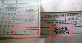 9月分医療費