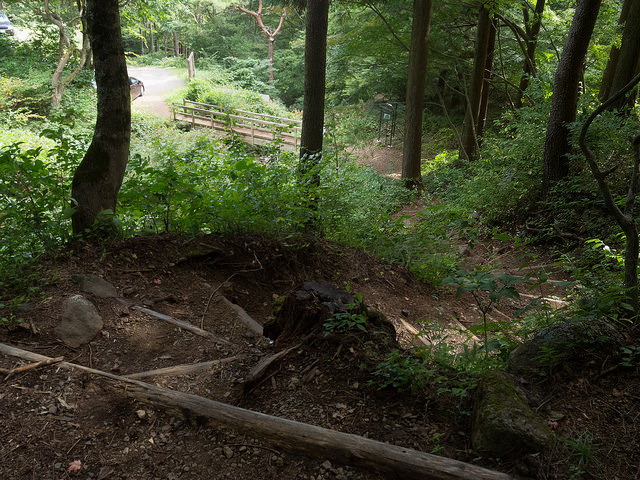 登山道入口