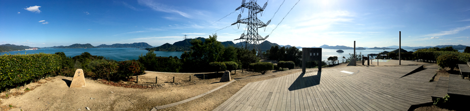 大久野島の展望台