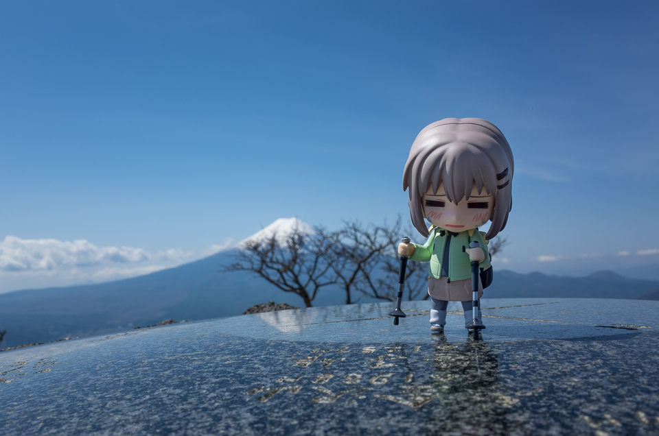あおいちゃんと富士山