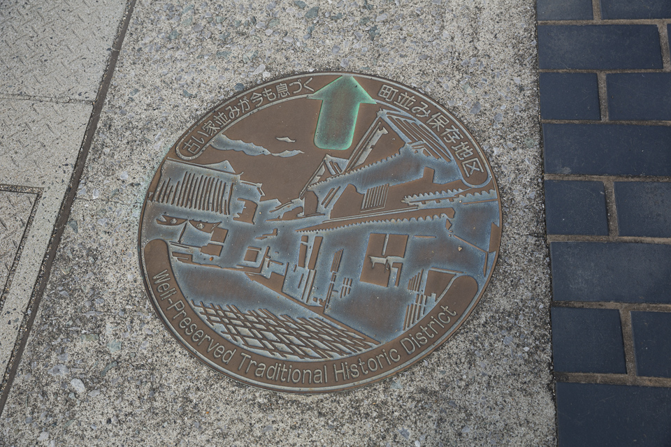 竹原のマンホール