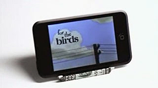 100ドル札を折って作る iPodスタンド