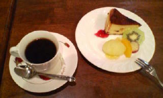 手作りデザート&コーヒー