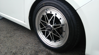 WORK EquiP03 14インチアルミ4本セット！ ワーク エクイップ03 WORK サマータイヤ ホイール 4本 ワーク エクイップ 03 YOKOHAMA