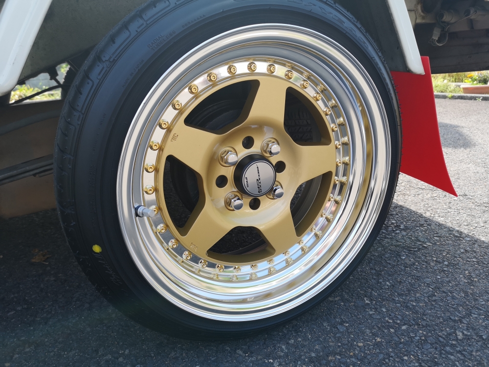 ハイゼットトラック WORK MEISTER CR01 15インチホイール 装着