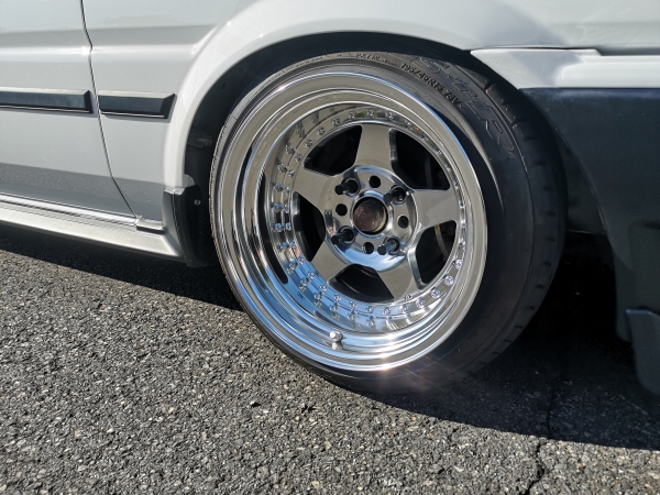 2019 仕事納め＆AE86トレノ WORK MEISTER CR01 15インチホイール 装着