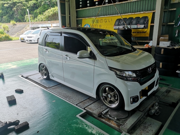 NWGNカスタム JLINE リアキャンバーアクスル 装着~♪ | カー NWGNカスタム JLINE リアキャンバーアクスル 装着~♪ | カー