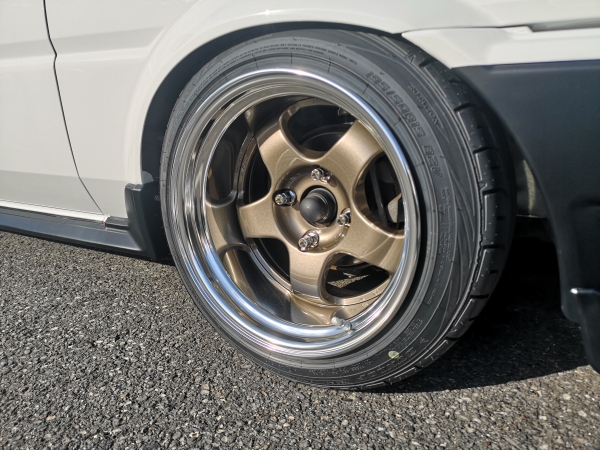 AE86 WORK MEISTER S1 15インチホイール 装着～♪ | カーファッション