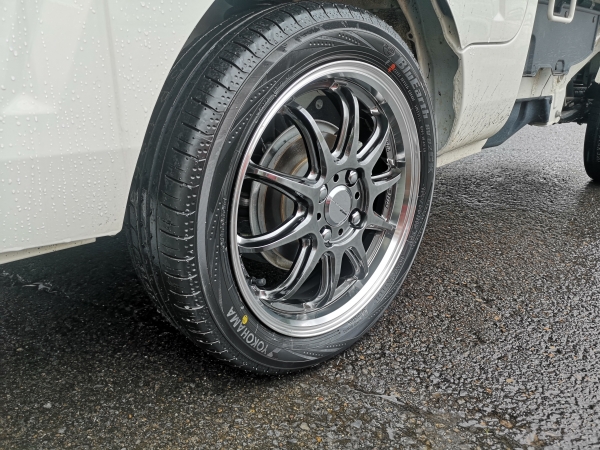 ハイゼットトラック WORK EMOTION ZR10 15インチホイール 装着