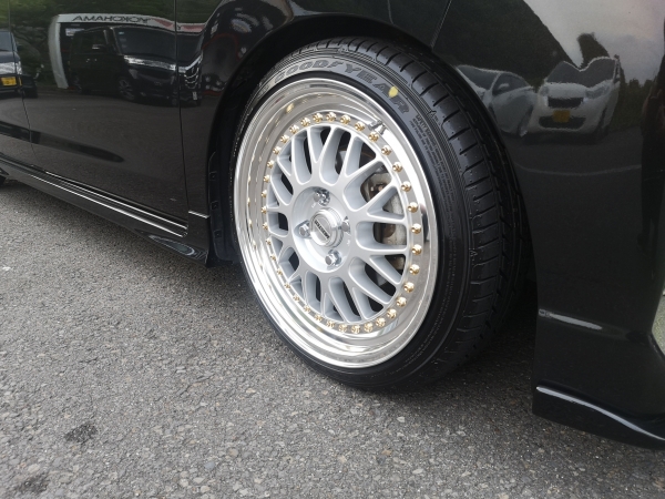 タントカスタム WORK MEISTER M1 3PIECE 16インチホイール 装着