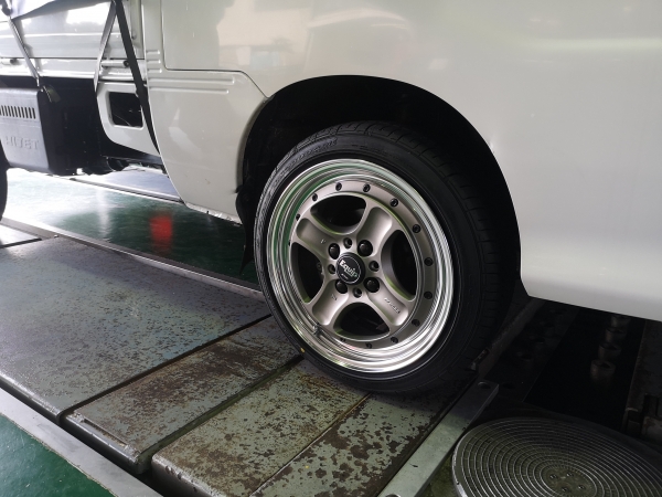 ハイゼットトラック WORK EQUIP 40 15インチホイール 装着~♪ | カー ハイゼットトラック WORK EQUIP 40 15インチホイール 装着~♪ | カー