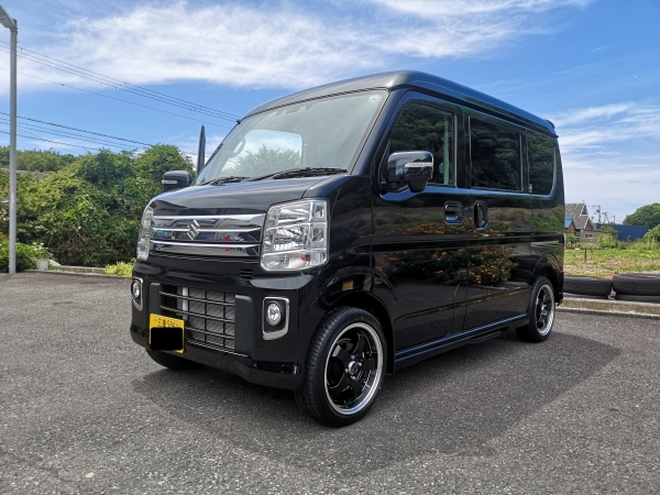 エブリィワゴン STEALTH RACING PROGRESS K36 15インチホイール