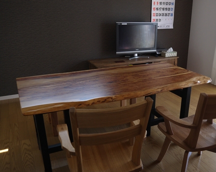 杉のダイニングセット | 千葉県柏市の無垢一枚板テーブル専門店、木楽木工房ブログ