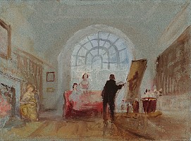 the artist and his admirers(1827)-