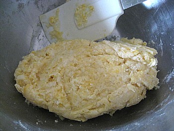 ホットケーキミックスでメロンパン6