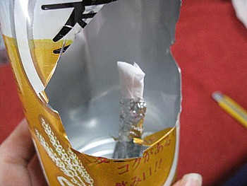 サラダ油ランタン作り方8