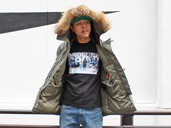 ANDSUNS×AVIREX コラボN-3B | DISSIDENTブログ