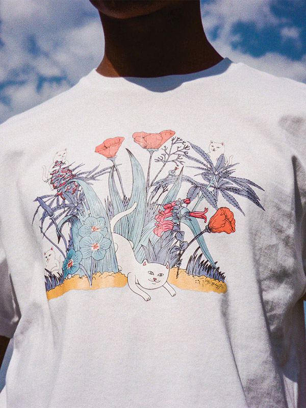 ◆RIPNDIP◆/We come in peace Tシャツ 送料込 RIPNDIP 【並行輸入】リップンディップ 半袖Tシャツ Spiraling