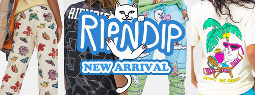 バイヤー厳選用品 大人気 より春夏新作アイテム入荷しましたよ “RIPNDIP” スケートボード