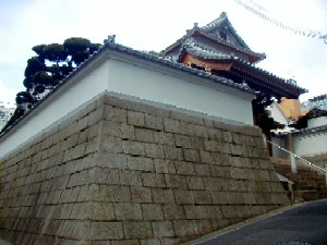 花隈城石垣