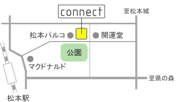 ハンドメイド雑貨ショップ Connect(コネクト) 地図
