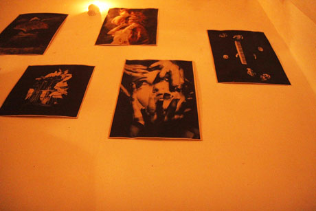 神宮前 suB museum NEON O’ CLOCK WORKS × WENDY BEVAN STARLESS NIGHT