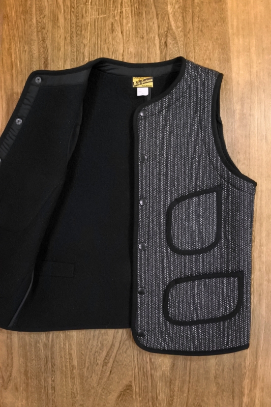 JOE McCOY WOOL RASCHEL VEST MJ15142 | TeRRiToRy Blog