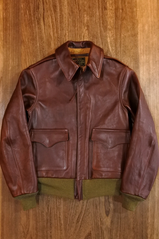 THE REAL McCOY'S TYPE A-2 REAL McCOY'S MJ12103 RUSSET BROWN  TeRRiToRy Blog