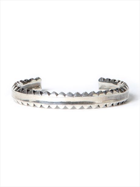 nonnative 国内在庫 nonnative DWELLER BANGLE W STUDS END ブレスレット