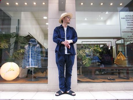 自家製 International ぶっ飛ばす Klein Blue ハーフパン