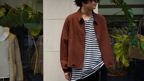 bukht 16ss drop collar blouson ドロップカラー bukht