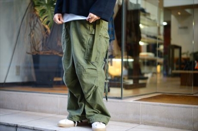新品 メゾンエウレカ VINTAGE REWORK MILITARY PANTS MAISON EUREKA/メゾンエウレカ