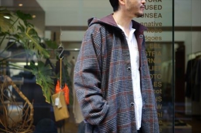 SUNSEA/REVERSIBLE CHECK JEDI COAT | BALUCA JOURNAL