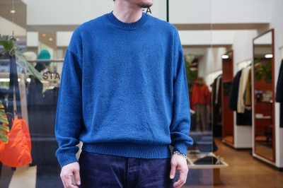 AURALEE CORKSCREW YARN KNIT P/O - ニット/セーター