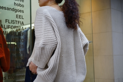 O project,オープロジェクトの新作Oversized Knitted T-Shirtのご紹介