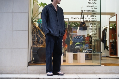 トップス AURALEE LINEN GABARDINE OVER SHIRTS AURALEE,オーラリーの新作Linen Gabardine Over Shirts/Soft