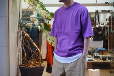 トップス AURALEE LINEN GABARDINE OVER SHIRTS AURALEE,オーラリーの新作Linen Gabardine Over Shirts/Soft
