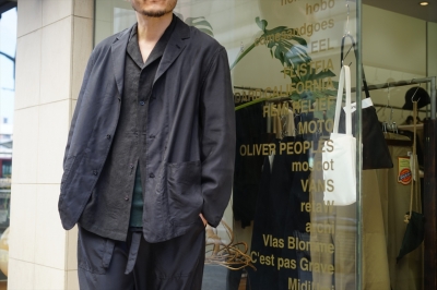 サイズ3！Graphpaper 3Bキュプラジャケット Cupra Jacket Graphpaper,グラフペーパーの新作Cupra Jacket&Cupra Baker Pants