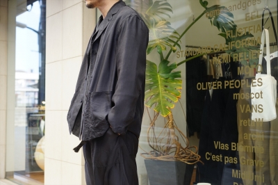 Graphpaper,グラフペーパーの新作Cupra Jacket&Cupra Baker Pants