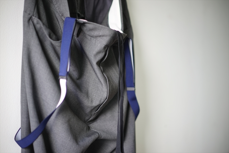 SUNSEA 18SS SNM BLUE BIG PANTS BEIGEサンシー SUNSEA,サンシー