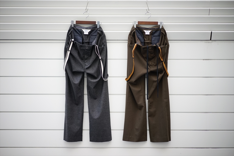 SUNSEA◇2018AW/N.M Brushed Straight Pants-