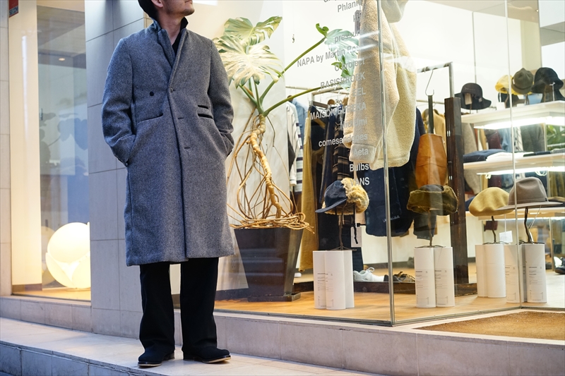 SUNSEA サンシー 18AW GUMMI COAT 中綿 プリマロフト