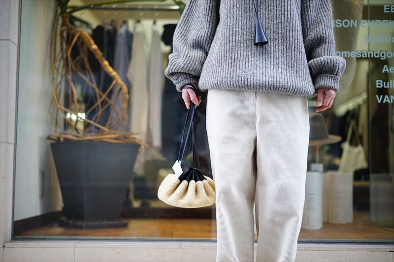 O Projectオープロジェクト Knitted Crew Neck/Grayのご紹介です 