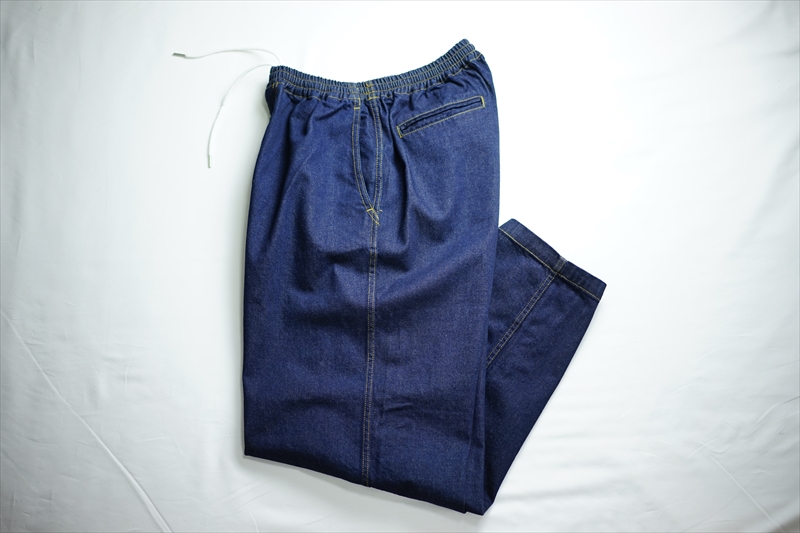 Graphpaper(グラフペーパー)19SSの新作、 Denim Baggy Pants OW