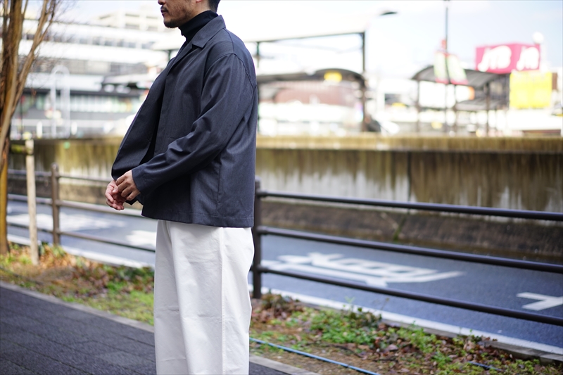 明日2/15(金)発売 AURALEE 2019SS LOOSE TWILL OVER JACKET
