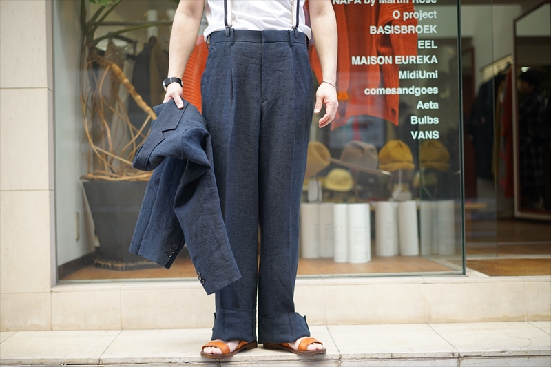 AURALEE(オーラリー)の最新作、LINEN SILK SUMMER TWEED JACKET/LINEN