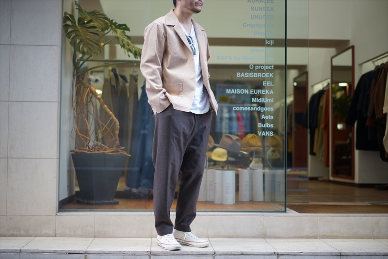 AURALEE(オーラリー)の最新作、HEMP CORDUROY SHIRTS JACKET/HEMP