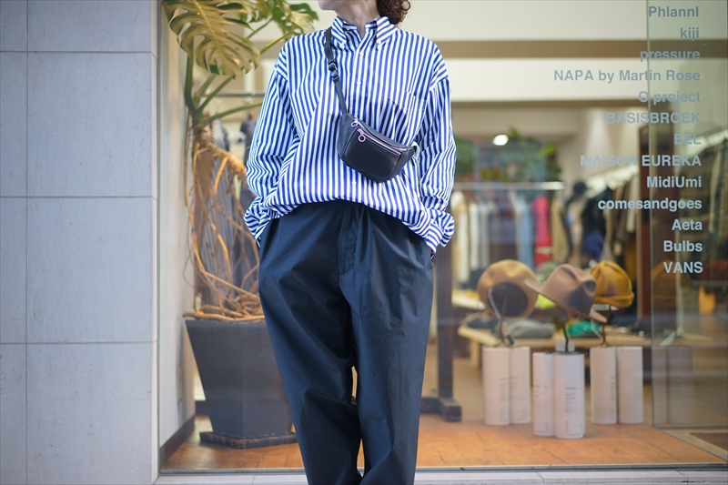 グラフペーパー THOMAS MASON L/S B.D Box Shirt