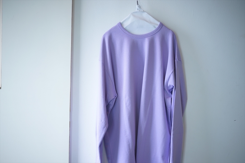 Graphpaper(グラフペーパー)の新作、 Sweat L/S Oversized Teeのご紹介 