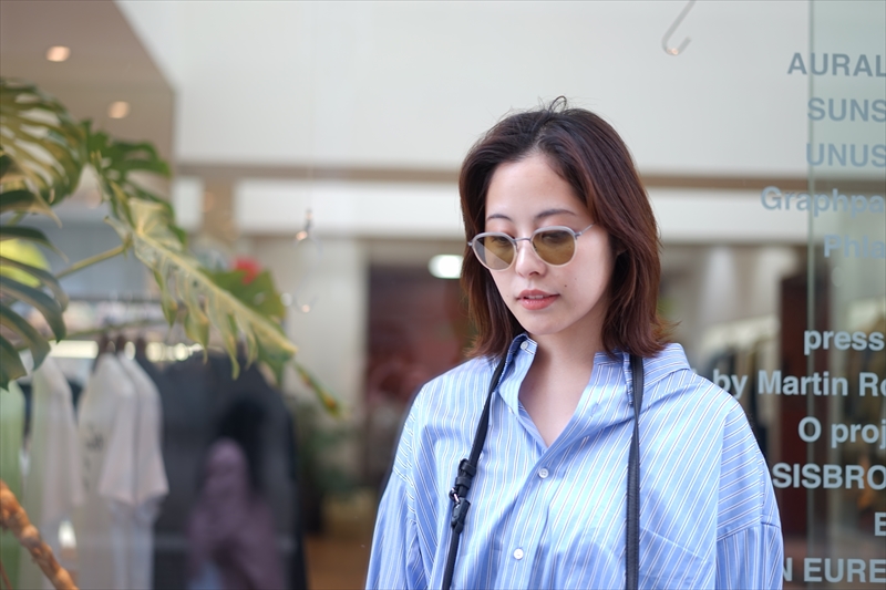 この夏お薦めのEYEWEAR、EYEVAN(アイヴァン)ROMNEY 48 AC-OLVのご紹介
